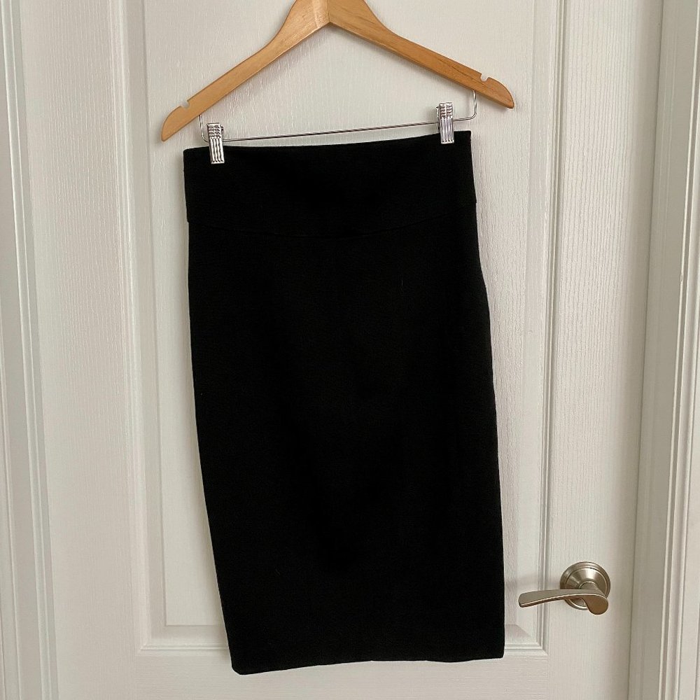 Zara Black High Waist Pencil Skirt Size Medium